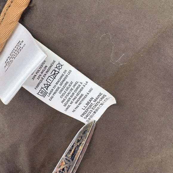 L.L Bean Signature Women's Waxed Field Brown Size XXS - Picture 5 of 14